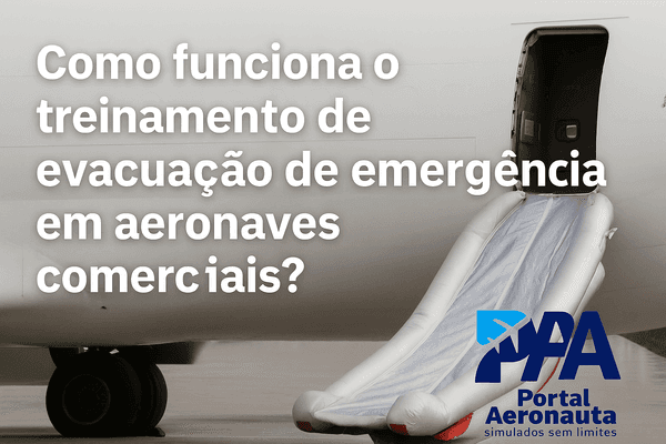 Imagem de capa: Como funciona o treinamento de evacuação de emergência em aeronaves comerciais