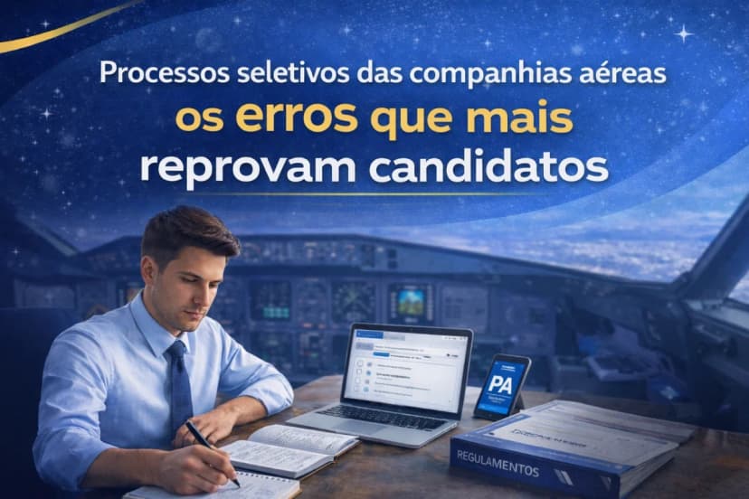 Aluno estudando simualdo Portal Aeronauta